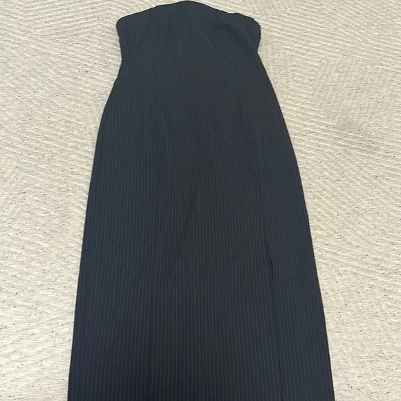 Zara Pinstripe midi dress worn once - Picture 2 of 5
